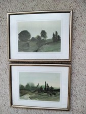Aquarelle Alblandschaft je