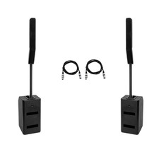 DJ Set Subwoofer Lautsprecher Musikanlage 1100 Watt