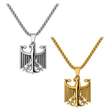 Edelstahl Halskette mit