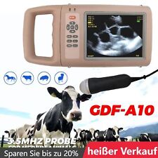 Tragbar Ultraschallscanner Ultraschallgerät Für Pferd Rind Tier 3.5MHz-Sonde