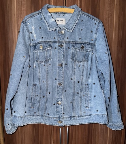 Blaue jeansjacke angel - blaue, of