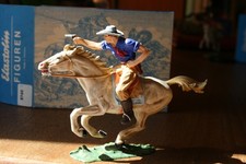 Elastolin Figur Cowboy zu
