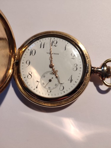 Waltham taschenuhr gold - waltham,