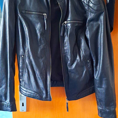 Maze biker lederjacke - biker,