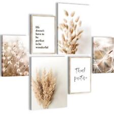 Bilder Set Wohnzimmer Boho