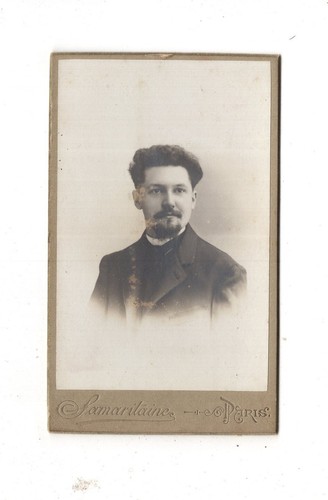 Cdv foto herrenportrait - herrenportrait,