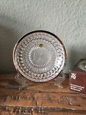 Vintage WMF Diadem Konfektschale/Bleikristall•EP Brass Germany/unbenutzt