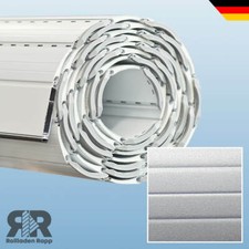Rolladen ALU Mini Rolladenpanzer Maßanfertigung A37D silber Rolladenbehang NEU