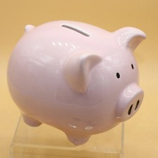 Keramik Sparschwein Münze