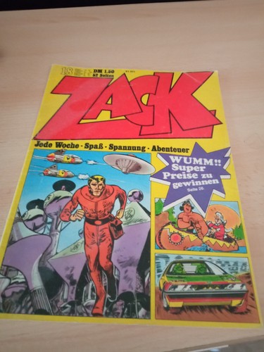 Zack comic heft - zack, 1972