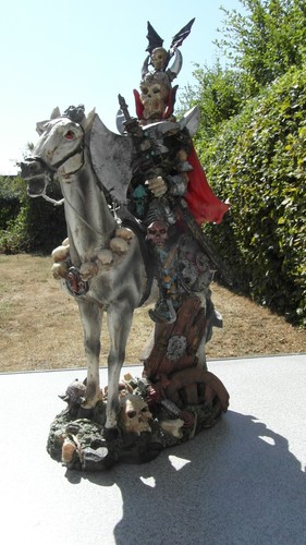 Gothic skeleton rider - skeleton, "