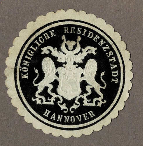 Siegelmarke königliche - siegelmarke,