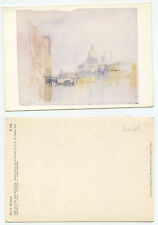 08295 - William Turner: The Salute and Dogana - alte Ansichtskarte