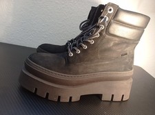 Damen Lederstiefel Bronx