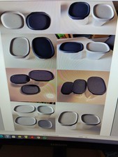 Tupperware Ultra Clear Trockenvorrat Eidgenoss weiß + schwarz von 370ml-1,8L neu