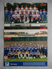 7 Mannschaftsbilder VFB Leipzig 1991/92-1997/98 Kicker Sonderheft