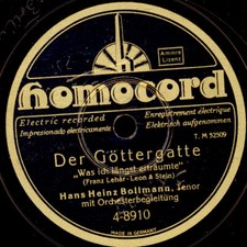 HANS HEINZ BOLLMANN -TENOR-