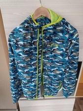 Kinder - Jacke Windfänger mit Tarnmuster / Camouflage- Gr. 152 Lemon Beret
