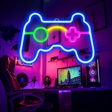 Neon Gaming Schild Coole 10-Stufiges Dimmen Gaming Zone LED Schild Neon Sign
