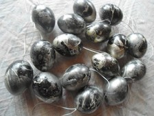 16x marmorierte Ostereier