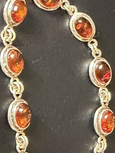 Armband bernsteins 925 - 925, silber