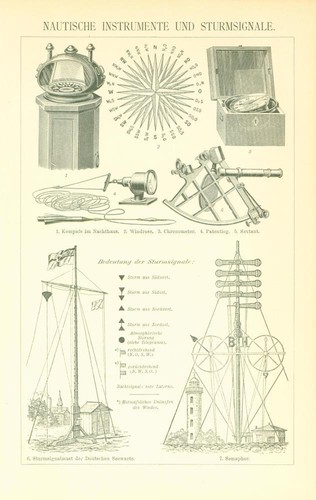 Nautische instrumente und - "nautische,