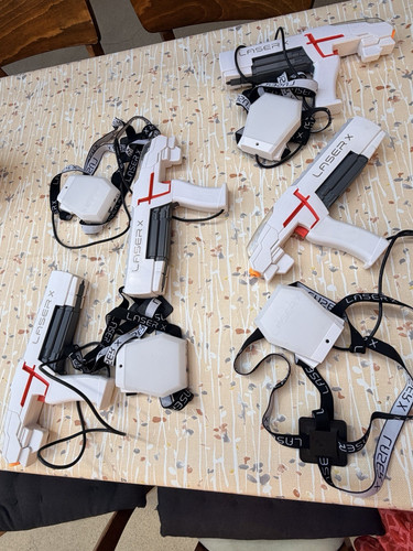 Laser lasertag set 4 - lasertag-set,,