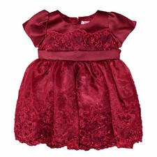Baby Festkleid Mädchen Bordo