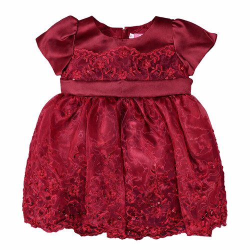 Baby festkleid mädchen bordo - baby,