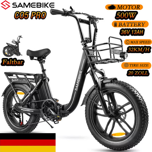 Samebike c05 pro 500w 36v13ah - samebike,