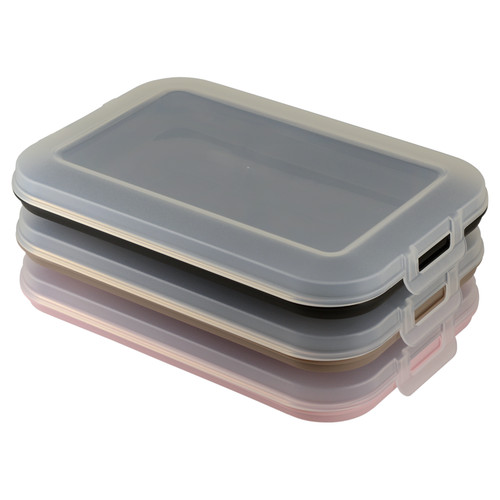3er set frischhaltedose - set,