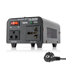 Yinleader 500W Ringkern-Transformator 500VA, 230V auf 110V, In: 110V oder 220V,