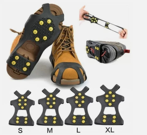 Anti rutsch schuhspikes - schuhspikes, s-xl