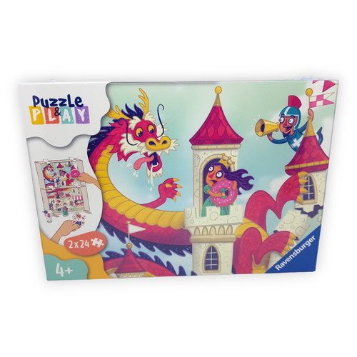 Ritterburg drache puzzle - puzzle, play