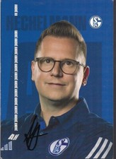 Autogramm Andre Hechelmann Sportdirektor FC Schalke 04