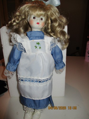 Porzellanpuppe klein 30cm - porzellanpuppe,