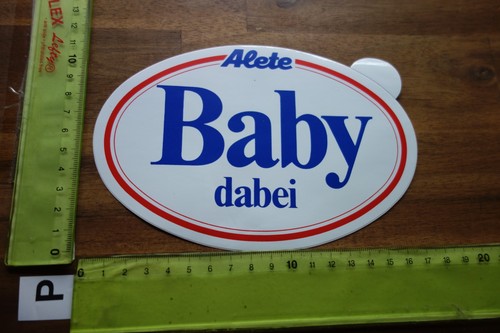 Alter aufkleber beschriftung - alter,