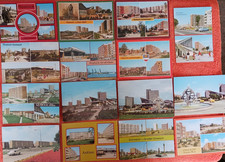 74 AK DDR Plattenbau Gebiete