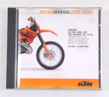 3.206.032 Reparaturanleitung auf CD für KTM 250 300 SX SXS MXC EXC XC XC-W