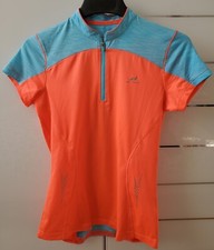 Sportshirt Laufshirt Radshirt Damen Pro Touch orange türkis Gr.S Neuwertig