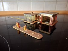 Faller B-217 H0 SHELL Station Tankstelle,  60er Jahre