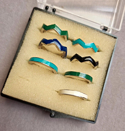 Stapelringe set geometrisch - stapelringe,