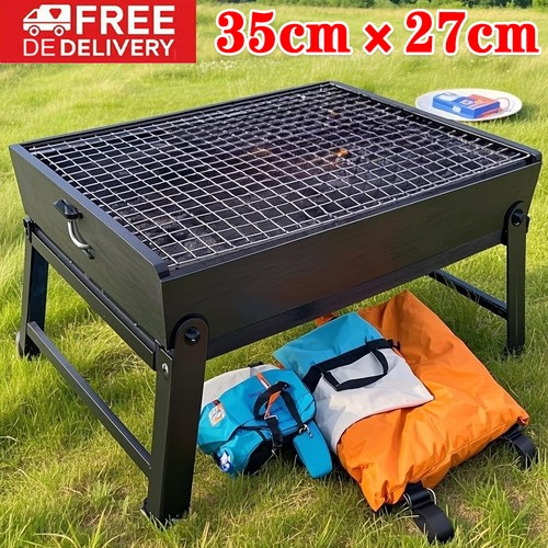 Bbq klappgrill holzkohlegrill - klappgrill,