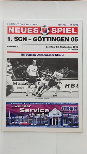 Stadionzeitung 1 sc - stadionzeitung, 99/00