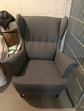 IKEA Strandmon Sessel Grau