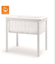Stokke Cradle Wiege Stubenwagen weiß L: 75 cm/ B: 50 cm /H: 73 cm