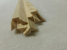 10Stk 100cm Dreikantleiste Kiefer 10x10mm Dreieck Holzleisten