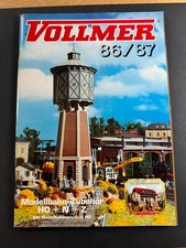 Vollmer Katalog 1986/87 Modellbahn-Zubehär H0 + N + Z mit Preisliste 87