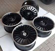 Mercedes SL R 230 Original AMG Felgen 8,5 J + 9,5 J x 18 Zoll Schwarz + CNC Rand