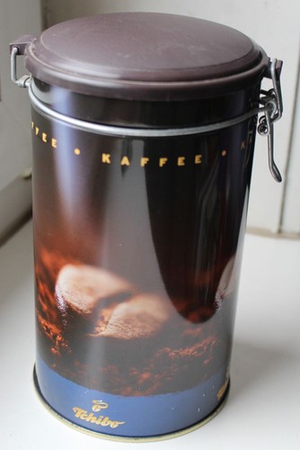 Blechdose tchibo kaffee - blechdose,